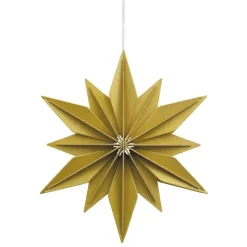 Lovi Dekor-Stern Honiggelb 15 cm- Figuren & Objekte