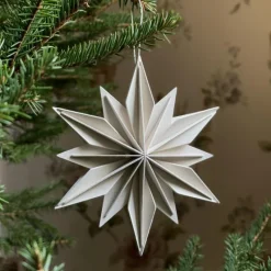 Lovi Dekor-Stern Weiß 15 cm- Figuren & Objekte