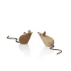 Lucie Kaas Skjøde Collection Mäuse 2er Set- Figuren & Objekte
