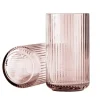 Lyngby Vase Glas Burgunder 25 cm- Vasen