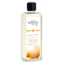 Maison Berger Paris Maison Berger Aroma Energy Dynamisierende Zitrusschalen 1 Liter- Nachfüller & Stäbchen