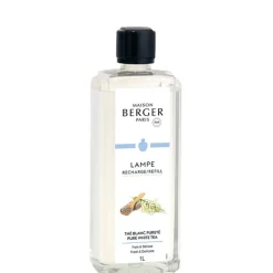 Maison Berger Paris Maison Berger Aromatischer Weißer Tee 1 Liter- Nachfüller & Stäbchen