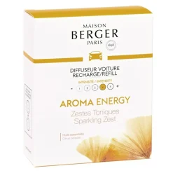 Maison Berger Paris Maison Berger Autoduft Nachfüller Aroma Energy- Nachfüller & Stäbchen