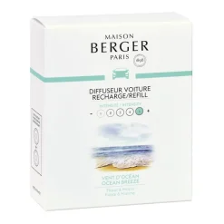 Maison Berger Paris Maison Berger Autoduft Nachfüller Erfrischende Ozeanbrise- Nachfüller & Stäbchen