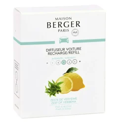 Maison Berger Paris Maison Berger Autoduft Nachfüller Belebende Zitronenverbene- Nachfüller & Stäbchen