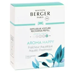 Maison Berger Paris Maison Berger Autoduft Nachfüller Aroma Happy- Nachfüller & Stäbchen