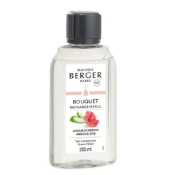 Maison Berger Paris Maison Berger Bouquet Nachfüller Eindrucksvoller Hibiskus 200 ml- Nachfüller & Stäbchen