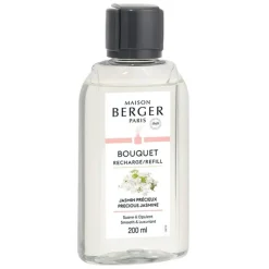 Maison Berger Paris Maison Berger Bouquet Nachfüller Edler Jasmin 200 ml- Nachfüller & Stäbchen