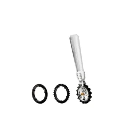 Marcato Pastaschneider Pastawheel Silberfarben- Küchenhelfer