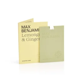 Max Benjamin Duftkarte Lemongrass & Ginger- Schrank- & Autodüfte