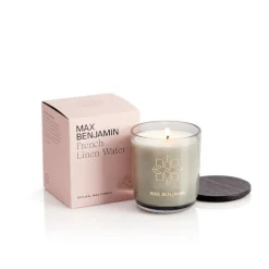 Max Benjamin Duftkerze French Linen Water 210 g- Duftkerzen