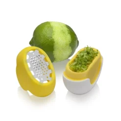 Microplane Flexi Zesti Zitrusreibe Gelb- Küchenhelfer