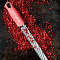 Microplane Premium Zester/Reibe Lippenstiftpink- Küchenhelfer