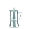Monkano Herdkocher Milano Edelstahl für 2 - 4 Tassen- Kaffee & Tee