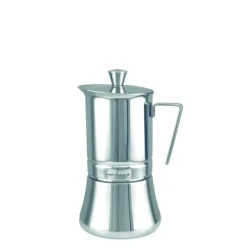 Monkano Herdkocher Milano Edelstahl für 2 - 4 Tassen- Kaffee & Tee