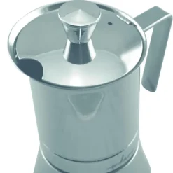 Monkano Herdkocher Milano Edelstahl für 2 - 4 Tassen- Kaffee & Tee