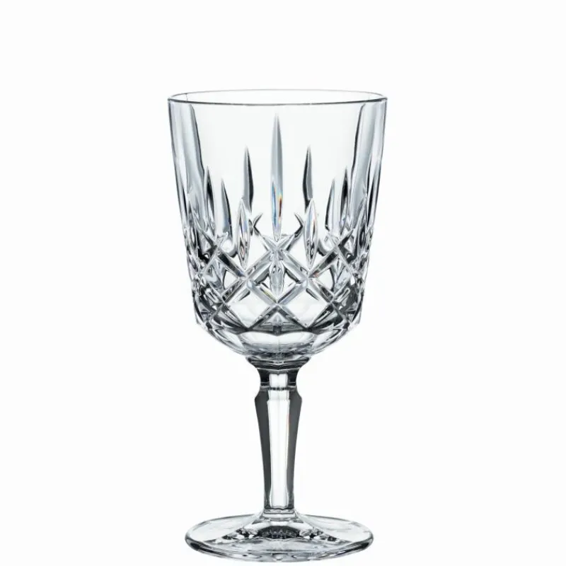 Nachtmann Noblesse Cocktail/-Weinglas 2er Set mit vier Glastrinkhalmen- Universalweingläser