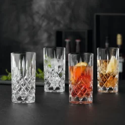 Nachtmann Noblesse Longdrinkglas 4er Set- Spirituosengläser