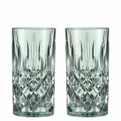 Nachtmann Noblesse Longdrinkglas Mint 2er Set- Spirituosengläser