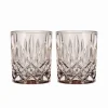 Nachtmann Noblesse Whiskybecher Taupe 2er Set- Spirituosengläser