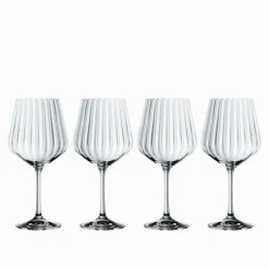 Nachtmann Tastes Good Gin & Tonic-Glas mit Glastrinkhalm 4er Set- Spirituosengläser