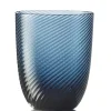 NasonMoretti Idra Wasserglas Dunkelblau Rigadin Ritorto- Wassergläser