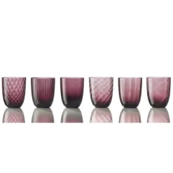 NasonMoretti Idra Wasserglas Violett Lente- Wassergläser