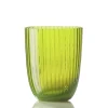 NasonMoretti Idra Wasserglas Limongrün Rigadin- Wassergläser