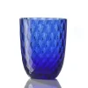 NasonMoretti Idra Wasserglas Königsblau Balloton- Wassergläser