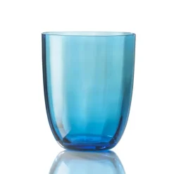 NasonMoretti Idra Wasserglas Aquamarin Ottico- Wassergläser
