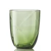 NasonMoretti Idra Wasserglas Flaschengrün Lente- Wassergläser
