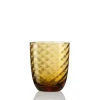 NasonMoretti Idra Wasserglas Amber Ottico Torsé- Wassergläser