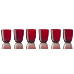 NasonMoretti Idra Wasserglas Rot Balloton- Wassergläser