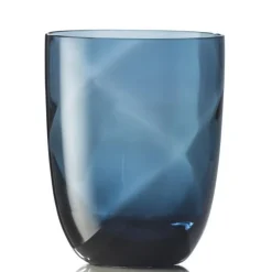 NasonMoretti Idra Wasserglas Dunkelblau Lente- Wassergläser