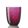 NasonMoretti Idra Wasserglas Pink Ottico Torse- Wassergläser