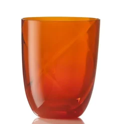 NasonMoretti Idra Wasserglas Orange Lente- Wassergläser