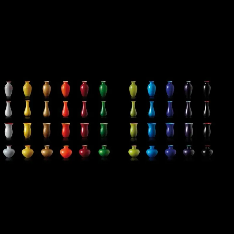 NasonMoretti Vase Miniantares 0040 Dunkellila- Vasen