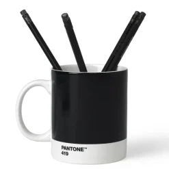 Pantone Porzellan-Becher Black 419- Geschirr (3)