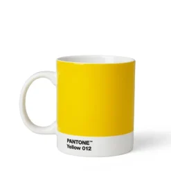 Pantone Porzellan-Becher Yellow 012- Geschirr (3)