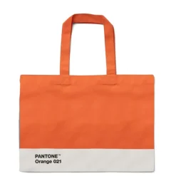 Pantone Strandtasche Orange 021- Unterwegs