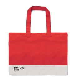 Pantone Strandtasche Red 2035- Unterwegs