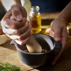 Peugeot Appolia Mörser und Stößel Schiefergrau 14 cm- Küchenhelfer