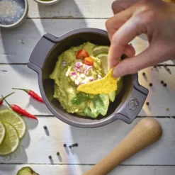 Peugeot Appolia Mörser und Stößel Schiefergrau 14 cm- Küchenhelfer