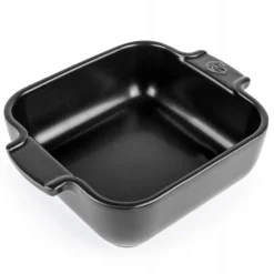 Peugeot Appolia Quadratische Auflaufform 18 cm Black Satin- Kochgeschirr