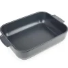 Peugeot Appolia Rechteckige Auflaufform 32 cm Schiefergrau- Kochgeschirr