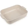 Peugeot Appolia Rechteckige Auflaufform 32 cm Ecru- Kochgeschirr