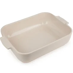 Peugeot Appolia Rechteckige Auflaufform 32 cm Ecru- Kochgeschirr