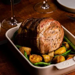 Peugeot Appolia Rechteckige Auflaufform 32 cm Ecru- Kochgeschirr