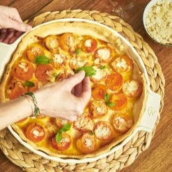 Peugeot Appolia Tarteform 30 cm Ecru- Kochgeschirr