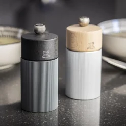 Peugeot Line Pfeffermühle Aluminium Natur 12 cm- Küchenhelfer